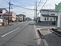 北東側前面道路...
