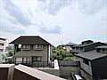 西側バルコニー...