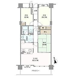 メイツ一宮壱番館の間取図画像