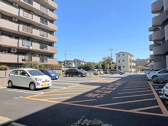 駐車場（敷地西...