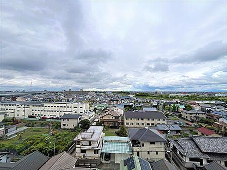 南側バルコニーからの眺望