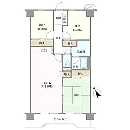 間取図画像 2SLDK