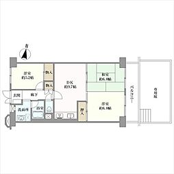 三交宝塚パレスの間取図画像