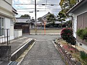 南東側前面道路（2026年3月撮影）