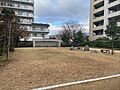 マンション中庭