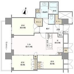 間取図画像 3LDK
