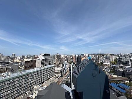 玄関前の眺望