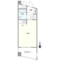 東峰マンション渡辺通りの間取図画像