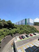 北側バルコニーからの眺望