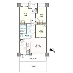 間取図画像 3LDK