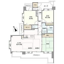 間取図画像 3LDK