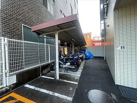 2026年3月撮影 バイク置場