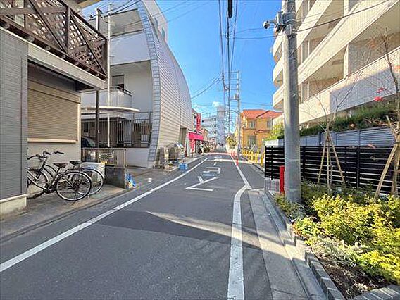 前面道路