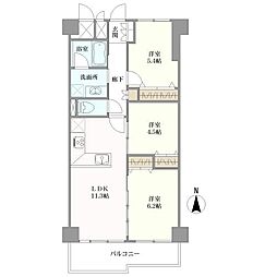 間取図画像 3LDK