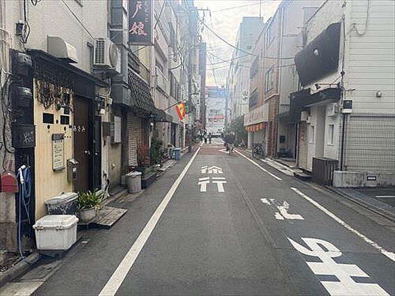 前面道路