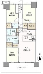 間取図画像 3LDK