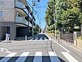 北西側道路（物...
