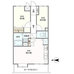 マートルコート中馬込の間取図画像