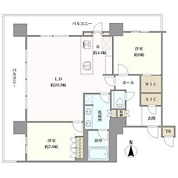 タワー・ザ・ファースト名古屋伏見の間取図画像