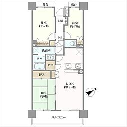 間取図画像 3LDK
