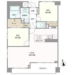 間取り：間取り図