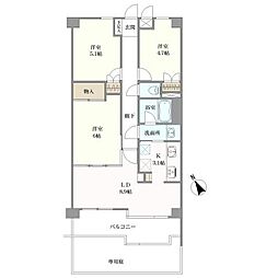 間取図画像 3LDK