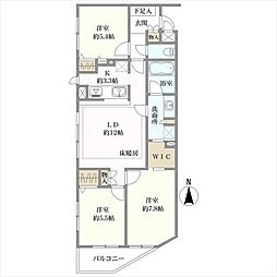 間取図画像 3LDK