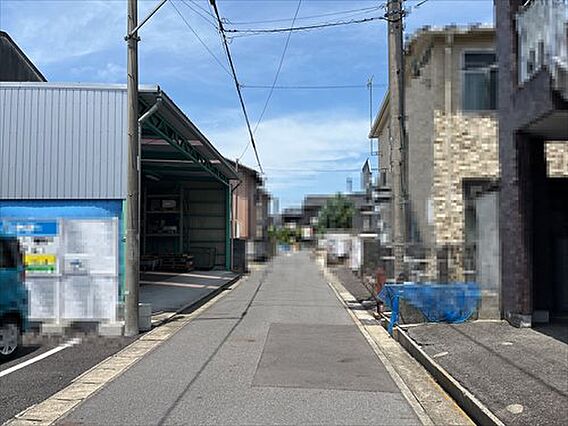 前面道路