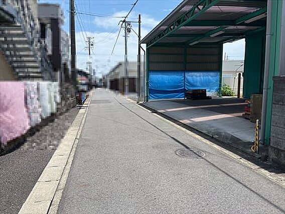 前面道路