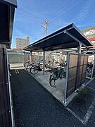 駐輪場スペース（2026年5月撮影）