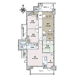 間取図画像 3SLDK