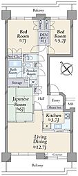 港北ガーデンヒルズD棟