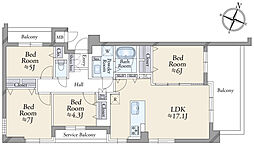 間取図画像 4LDK