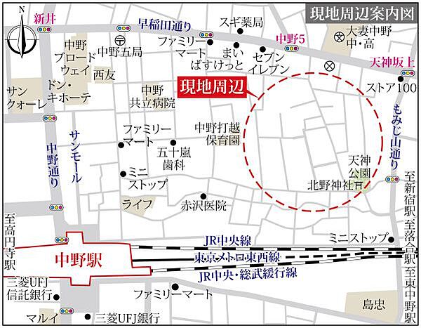 地図を拡大表示