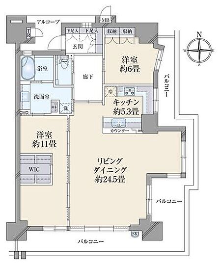 間取図