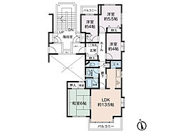 間取図画像 4LDK