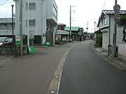 前面道路