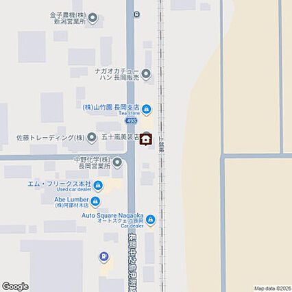 印刷用地図