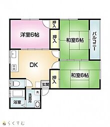 間取図画像 3DK