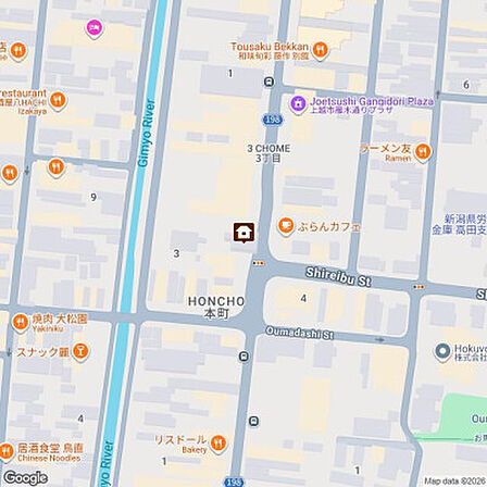 印刷用地図