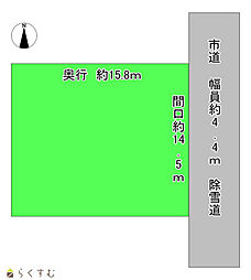 上越市幸町売地の土地画像