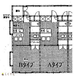 マイライフ日吉 1DKの間取図画像