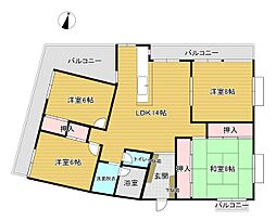 間取図画像 4LDK