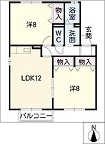 乃一ビエントセジュールII  ｜ 愛知県日進市岩崎台2丁目（賃貸アパート2LDK・2階・62.00㎡） その2