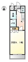 プロスペラーレ  ｜ 愛知県豊明市沓掛町金山（賃貸アパート1K・1階・31.02㎡） その2