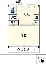 青山パークマンション  ｜ 愛知県豊明市二村台2丁目（賃貸マンション1DK・4階・40.10㎡） その2