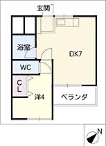 日の出マンション  ｜ 愛知県名古屋市緑区諸の木3丁目（賃貸マンション1DK・2階・30.00㎡） その2