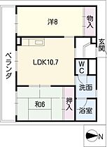 ファミールＭ  ｜ 愛知県愛知郡東郷町大字和合字知々釜（賃貸マンション2LDK・3階・55.81㎡） その2