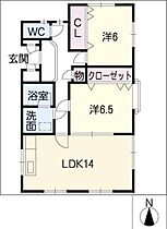 マイネハイム  ｜ 愛知県大府市桃山町4丁目（賃貸マンション2LDK・1階・66.00㎡） その2