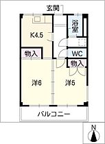 センチュリー21  ｜ 愛知県豊田市四郷町天道（賃貸マンション2K・1階・40.23㎡） その2